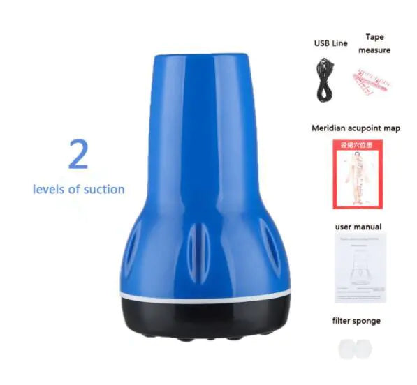 Electric Cupping Massage Magnet Tool by Anti Spier