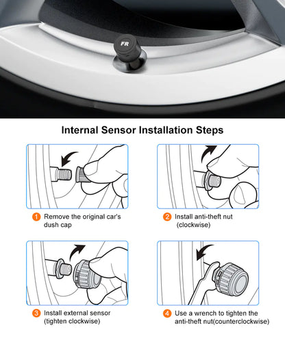 TPMS with External Sensors by Anti Spier
