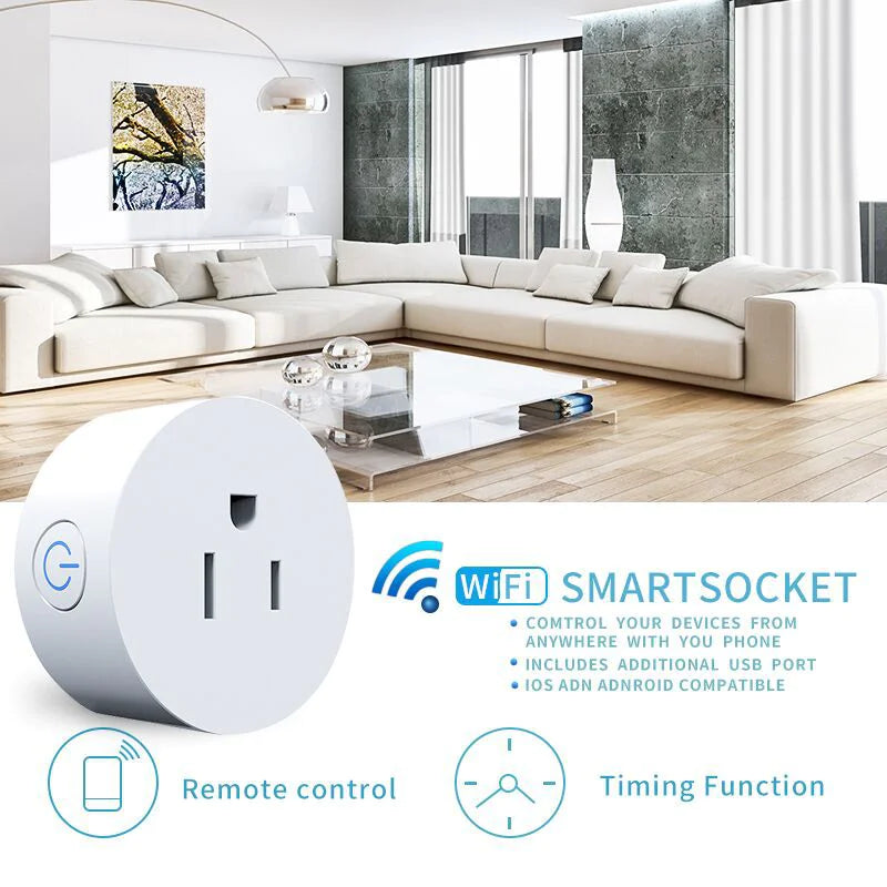WiFi Voice Control Smart Plug by Anti Spier