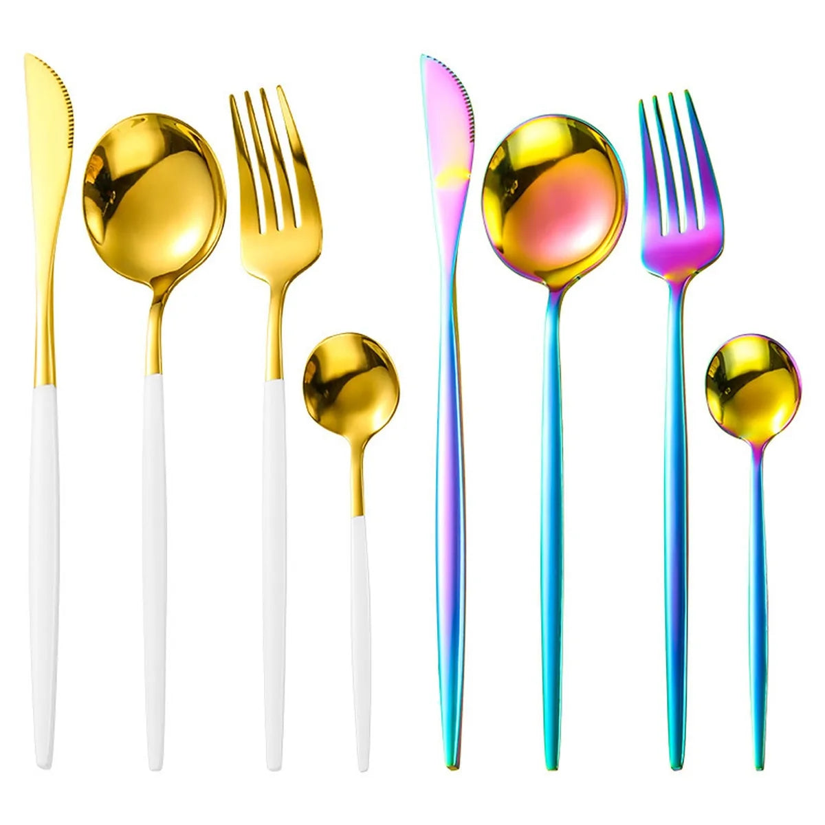 24 Pieces Luxury Cutlery Set by Anti Spier