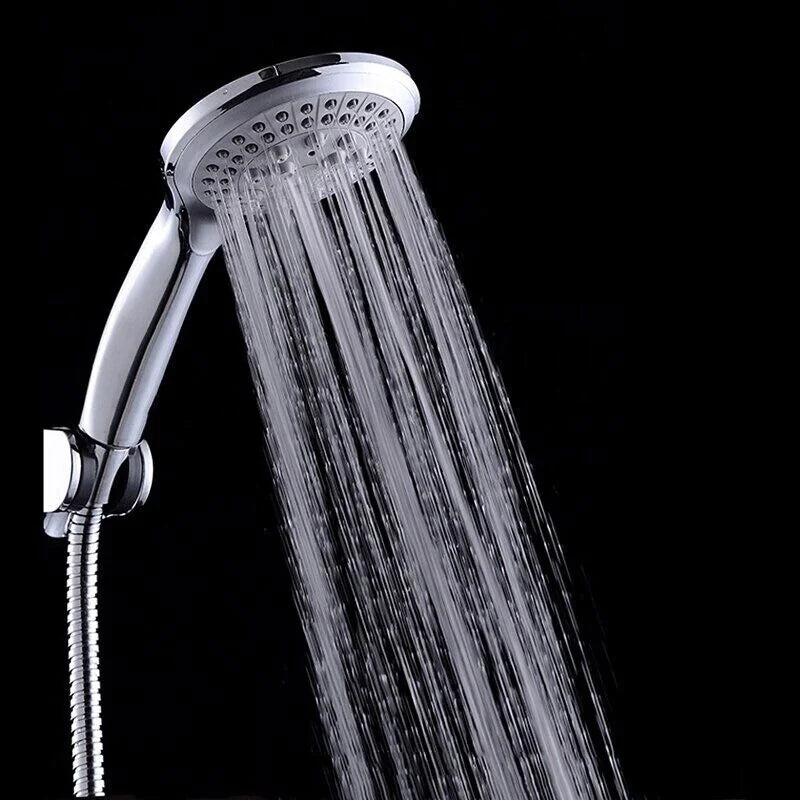 High Pressure Shower Head 5 Settings Handheld Shower Heads Spray With 5 FT Hose by Anti Spier
