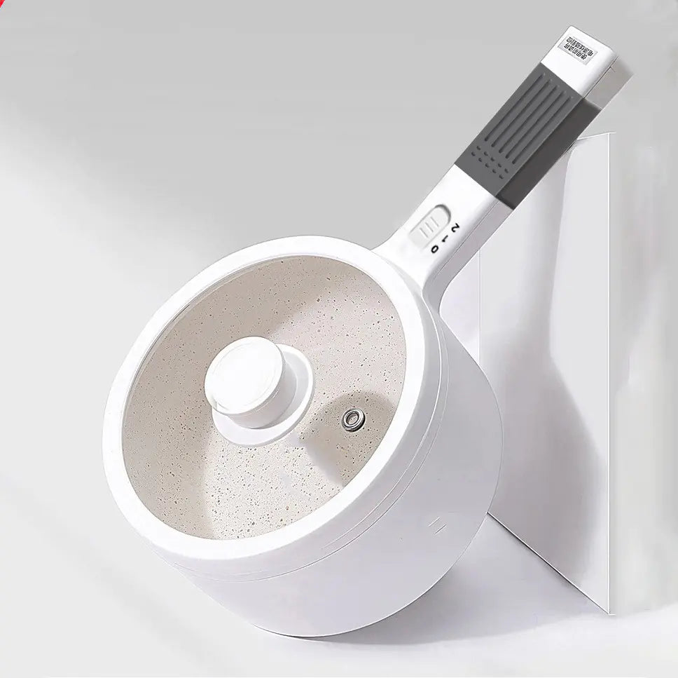 Multi-Functional White Electric Cooker for Students by Anti Spier