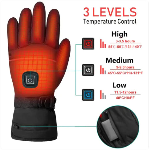 Cold Resistant Electric Gloves by Anti Spier