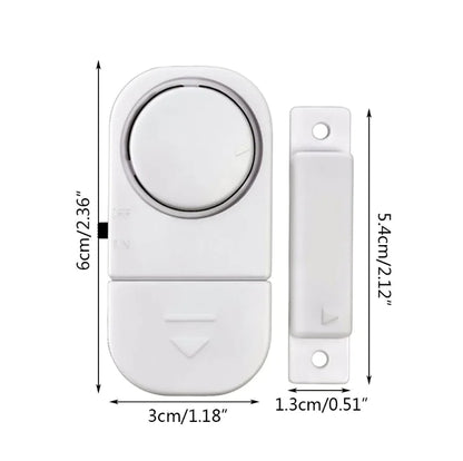 6 PCS WIRELESS Home Window Door Burglar Security ALARM System Magnetic Sensor by Anti Spier