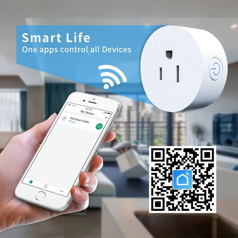 WiFi Voice Control Smart Plug by Anti Spier