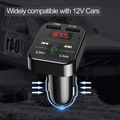 Car Bluetooth 5.0 FM Transmitter Wireless Adapter by Anti Spier