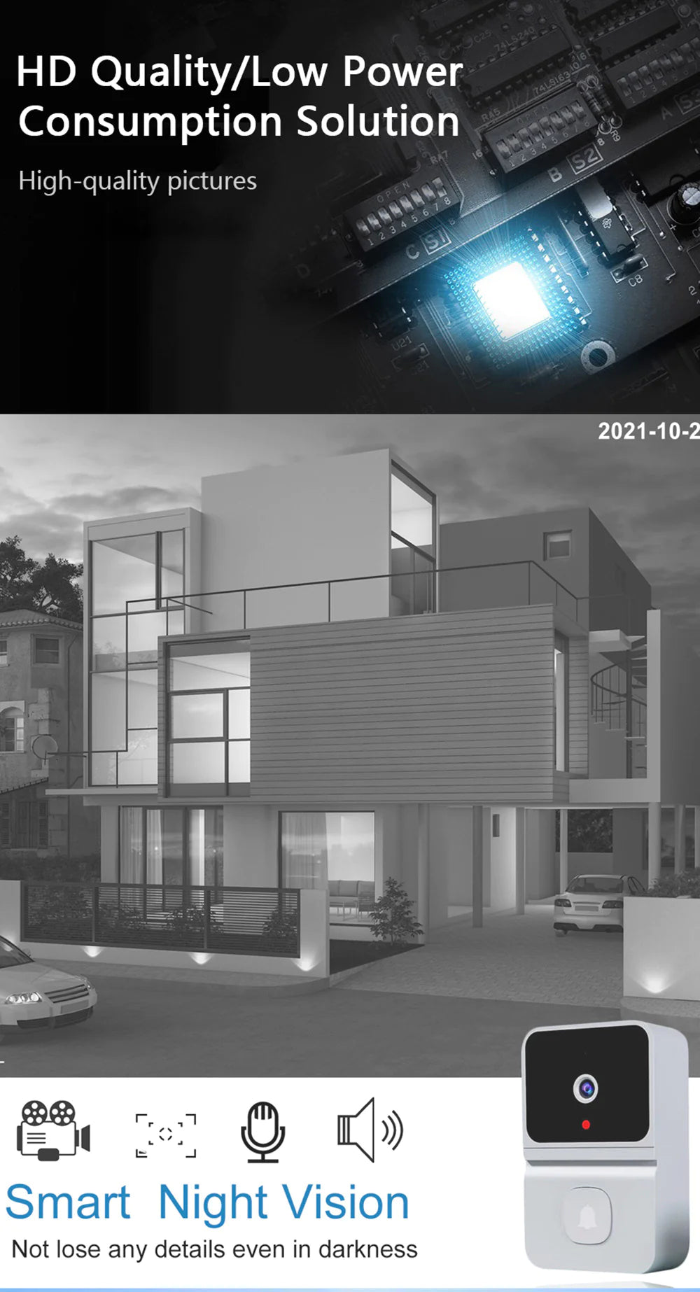 Smart Video Doorbell by Anti Spier