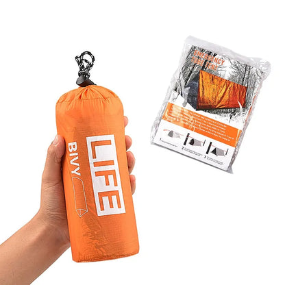 Survival Tube Emergency Tent With Whistle by Anti Spier