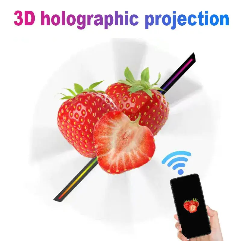 3D HD Hologram Fan Projector by Anti Spier