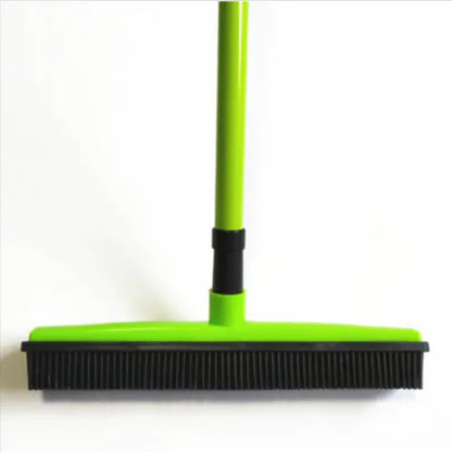 Pet Hair Remover Rubber Broom with Carpet Rake by Anti Spier