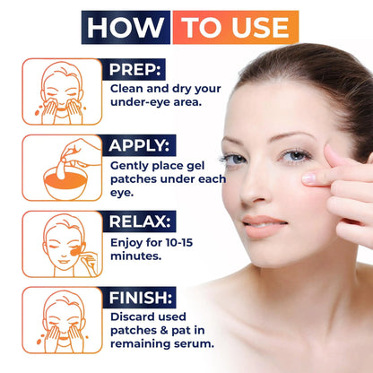 Under Eye Patches For Puffy Eyes And Dark Circles 30 Pair Eye Masks Anti Aging by Anti Spier