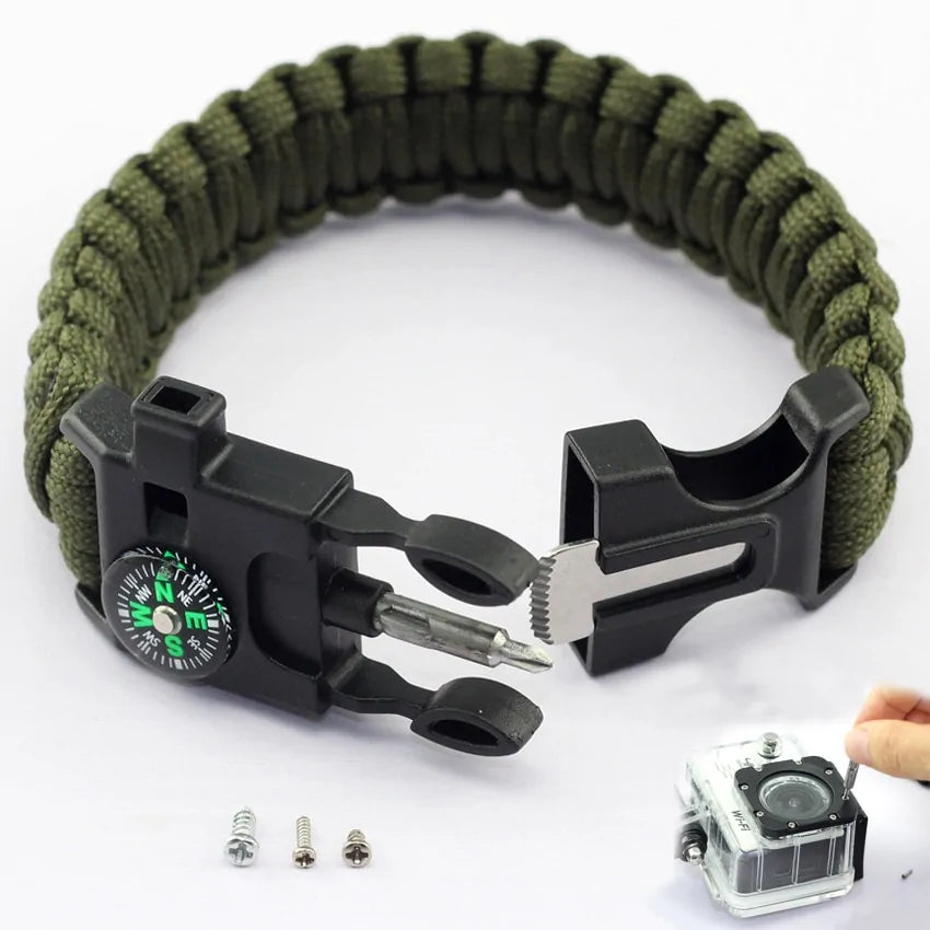Camping Bracelet Compass by Anti Spier