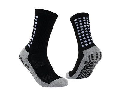 3 Pair Sport Socks Anti Slip W/ Grip Soccer Men Football Basketball Sock Premium by Anti Spier