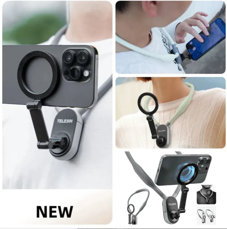 Magnetic Phone Neck Hanging Bracket by Anti Spier