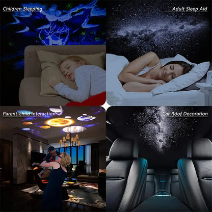 Night Light Galaxy Projector Starry Sky Projector 360 Rotate Planetarium Lamp For Kids Bedroom Valentines Day Gift Wedding Deco by Anti Spier