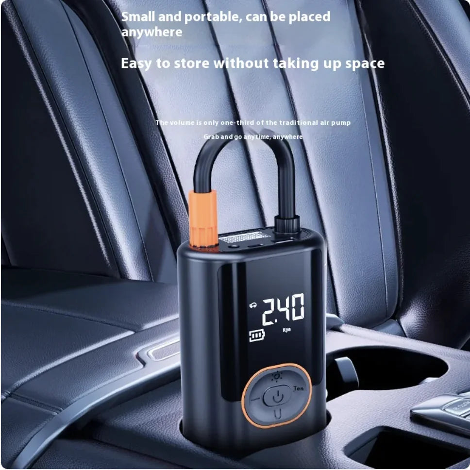High-Pressure Car Inflator with Fast Charging by Anti Spier