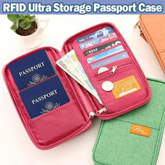 RFID Ultra Storage Passport Case by Anti Spier