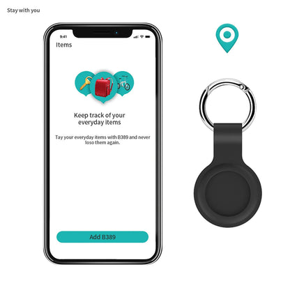 Silicone Airtag Keychain Case by Anti Spier