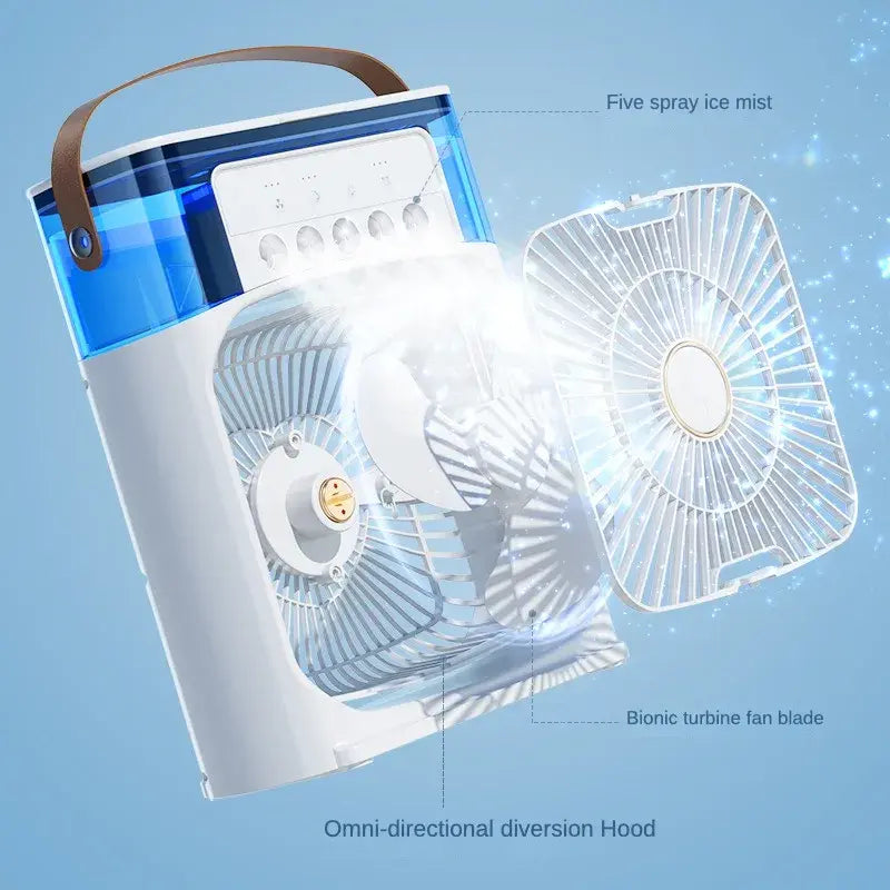 Portable Humidifier Fan Air Conditioner by Anti Spier