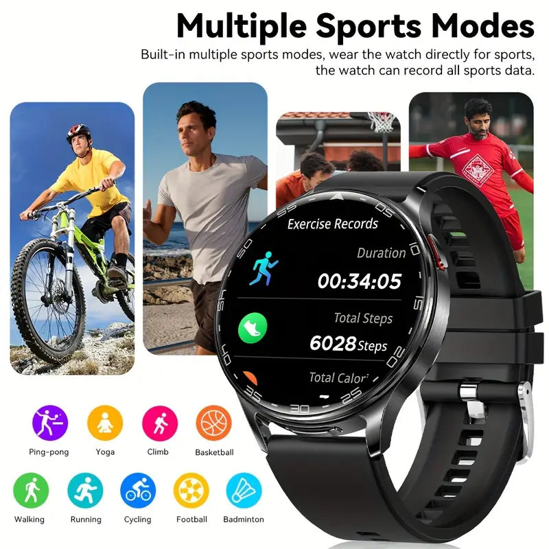Smart Watch With Earplugs, 2-in-1 Headset Watch, With Fitness Tracker. Smart Watch For Answering Calls, Sports Smart Watch With Long Standby Time, Suitable For Android And IPhone by Anti Spier