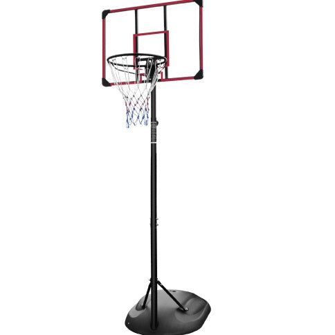 Portable Basketball Hoop System Stand Height Adjustable 7.5ft - 9.2ft With 32 Inch Backboard And Wheels For Youth Adults Indoor Outdoor Basketball Goal by Anti Spier