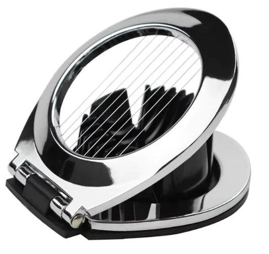 Zinc alloy egg cutter by Anti Spier