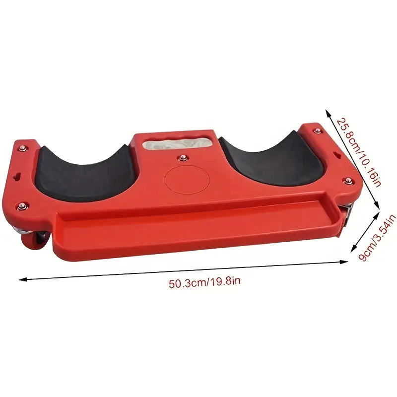 1pc Heavy-Duty Rolling Knee Pad Platform with Wheels - Cushioned Support for Carpenters, Flooring Contractors & Auto Repair Mechanics, Kneeling Aid by Anti Spier