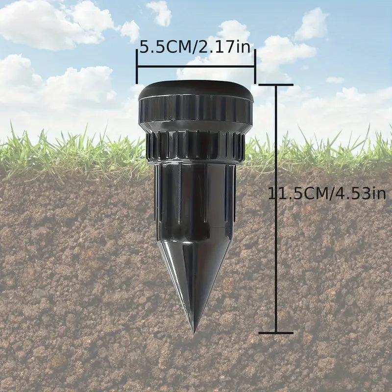 A Sprinkler Key Hiding Device, Realistic Key Hiding Box, Waterproof Key Safe for Outdoor Gardens And Lawns, Easily Insertable Underground in Garden Grass, Resistant to Water And Corrosion by Anti Spier