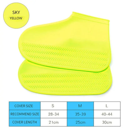 Waterproof Shoe Cover Silicone Boots by Anti Spier