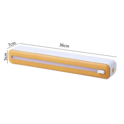 Food Film Dispenser with Magnetic Wrap by Anti Spier