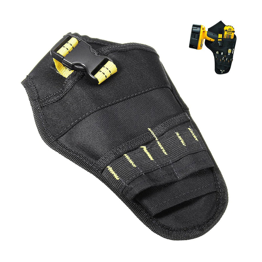 Heavy Duty Drill Holster Tool Belt Pouch Bit Holder Hanging Waist Bag Drill Tool by Anti Spier