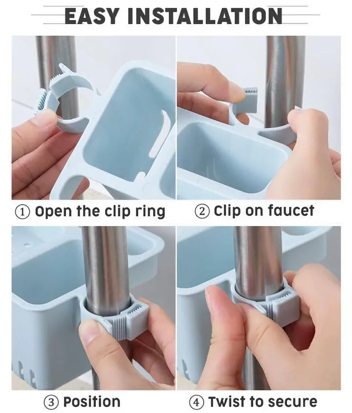 Anti Bacterial Sink Organizer by Anti Spier