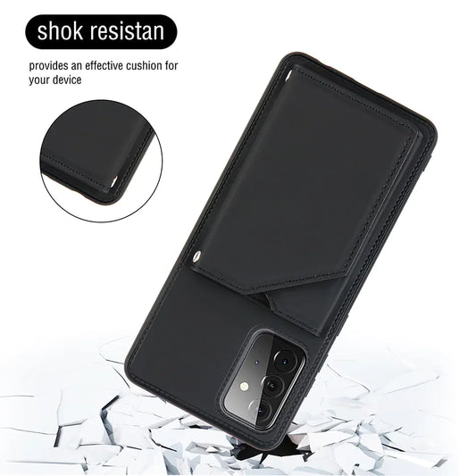 PU Leather Wallet Case For Samsung by Anti Spier