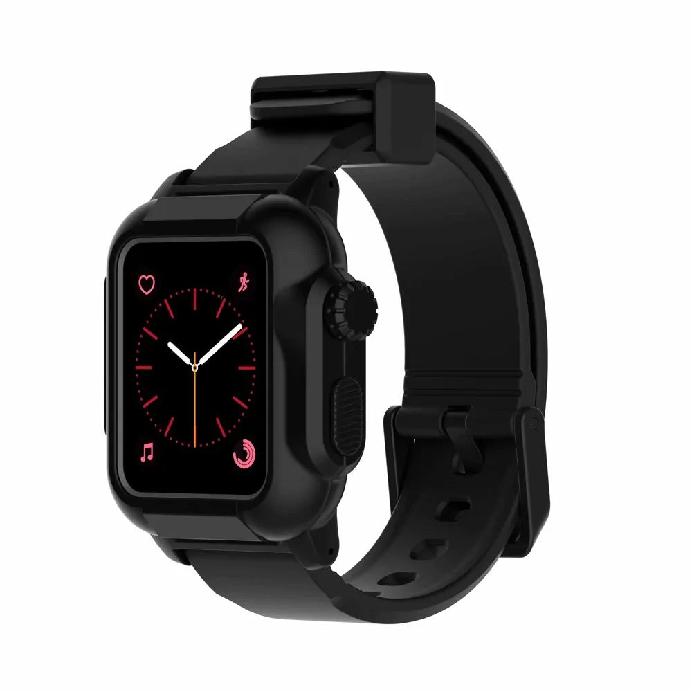Waterproof Box Case Strap For Apple Watch by Anti Spier