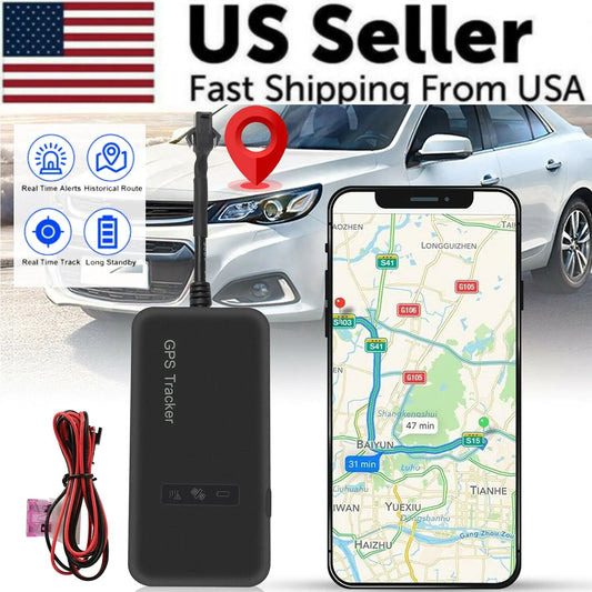 Real Time GPS Tracker Tracking Locator Device GPRS GSM Car/Motorcycle Anti Theft by Anti Spier
