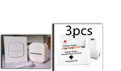 Portable Mini Thermal Label Printer Home Photo Printer Student Wrong Question Printer Bluetooth Mini Label Printer Price Tag by Anti Spier