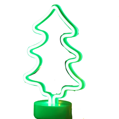 Tropical Nights Neon Deco Lights With Remote Control by Anti Spier