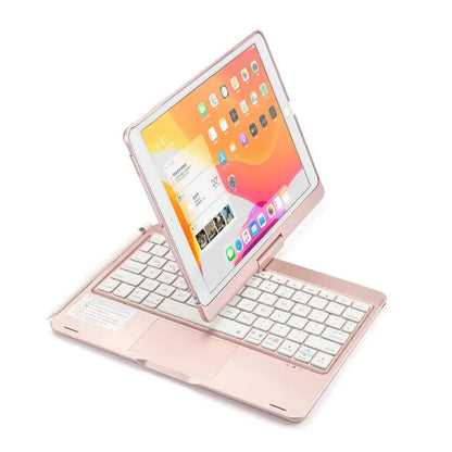 Led Backlight Touchpad Bluetooth Keyboard Case by Anti Spier