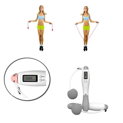 Home Gym Full Body Exerciser - Electronic Jump Skip Rope for any one by Anti Spier