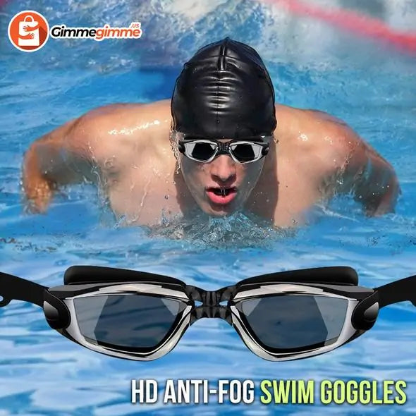 HD Anti - Fog Swim Goggles by Anti Spier