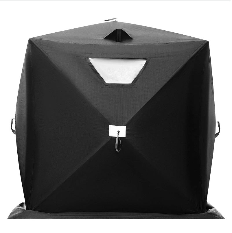 2-3 Person Ice Fishing Shelter, Pop-Up Portable Insulated Ice Fishing Tent, Waterproof Oxford Fabric by Anti Spier