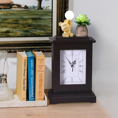 Rubber Wood Material, Glass Mirror Surface. Protect Your Cash, Passport, Jewelry, Documents, Or Keys. Convenient For Storing Valuables. Charming Wooden Structure by Anti Spier