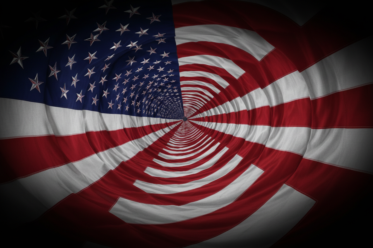 American Flag Tunnel