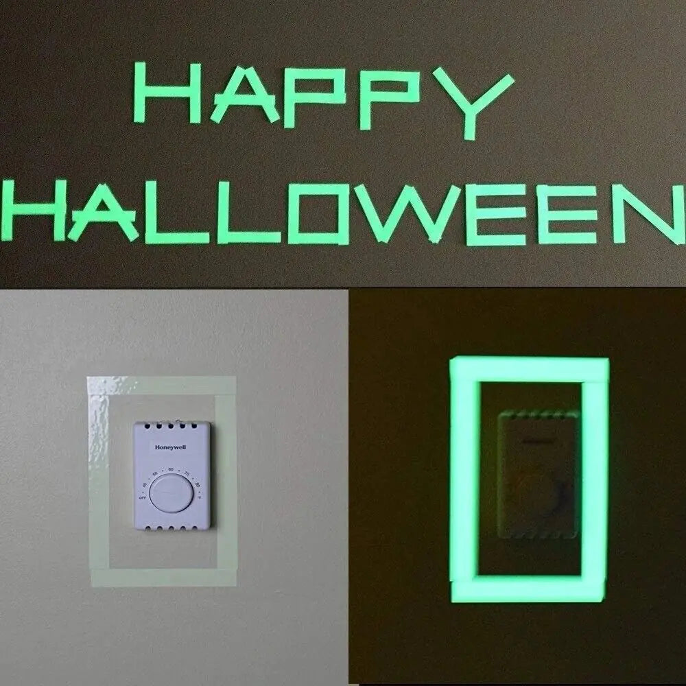 2PC Luminous Tape Self Adhesive Glow In The Dark Wall Sticker Fluorescent Light by Anti Spier