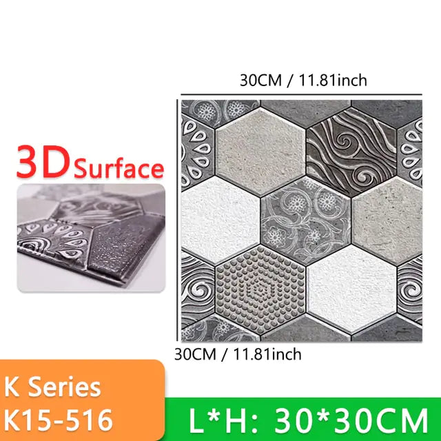 Thick Self-Adhesive Marble Floor Stickers by Anti Spier