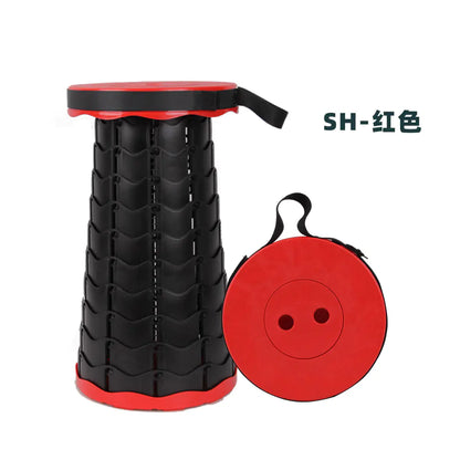 Portable Folding Stool for Outdoor Travel and Events by Anti Spier
