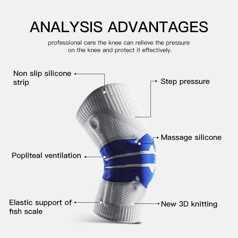 Sports Safety Elastic Kneepad by Anti Spier