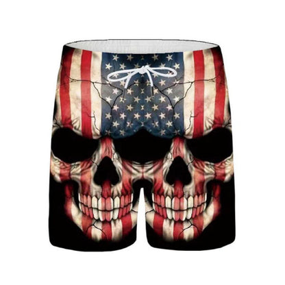 Beach pants men's large size quick dry loose thin men's shorts sports casual flower pants by Hypersku