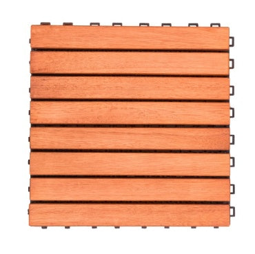 Wooden Interlocking Deck Tiles by Anti Spier