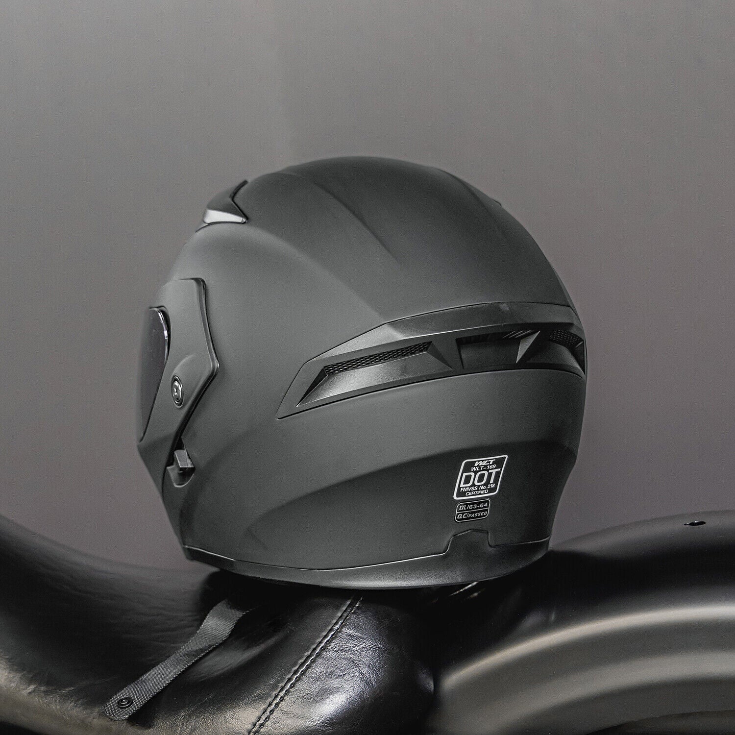 Full Face Dual Visor Flip Moto Helmet Modular Motorcycle Helmet Color Lens New by Anti Spier